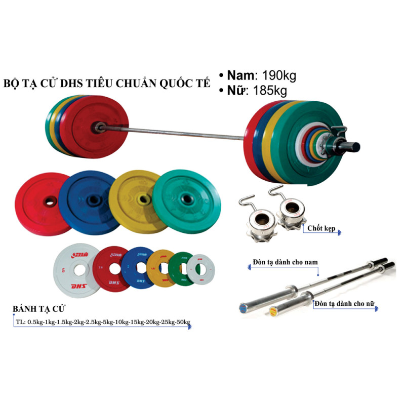 Bộ tạ cử Nam DHS-TCQT