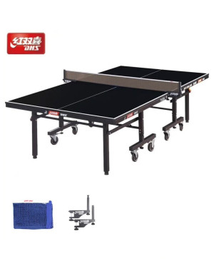 Bàn bóng bàn DHS-T1223 Mặt đen Kèm cọc P145